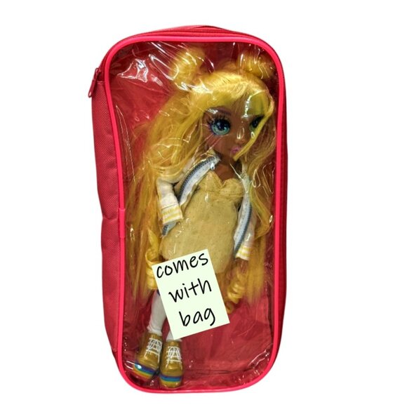 Rainbow High Sunny Madison SERIES 1 Yellow Fashion Doll 11 Inch Outfit Shoes Bag - Picture 8 of 9
